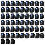12v/24v Blue Led Light 5 Pin On Off SPST Rocker Switch 7 Pin On Off On ARB Carling Style Car Boat Waterproof Push Switch