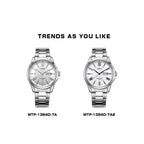 Casio watch men top brand luxury quartz watch100m Waterproof men watch Sport military Wrist Watch relogio masculino MTP-1384D-7A