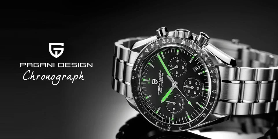 2025 New PAGANI DESIGN AK Project Mars Men's Watches Luxury Quartz Watch Men AR Sapphire Speed Sport Chronograph Automatic Date