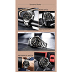 PAGANI DESIGN Men's Watches 2026 Luxury Mechanical Wristwatches Automatic Watch For Men AR Sapphire Ceramic Bezel Luminous Clock