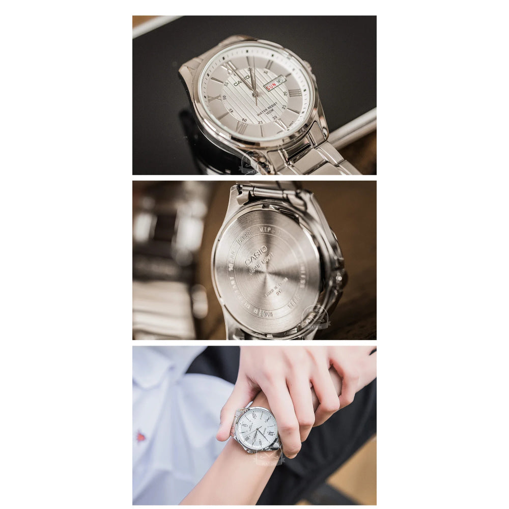 Casio watch men top brand luxury quartz watch100m Waterproof men watch Sport military Wrist Watch relogio masculino MTP-1384D-7A