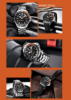PAGANI DESIGN Men's Watches 2026 Luxury Mechanical Wristwatches Automatic Watch For Men AR Sapphire Ceramic Bezel Luminous Clock