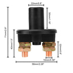 24V 12V Battery Switch Car Toggle Main Master Circuit Breaker Isolator Cut Off Tools Truck 4x4 Automotive Accessories Universal
