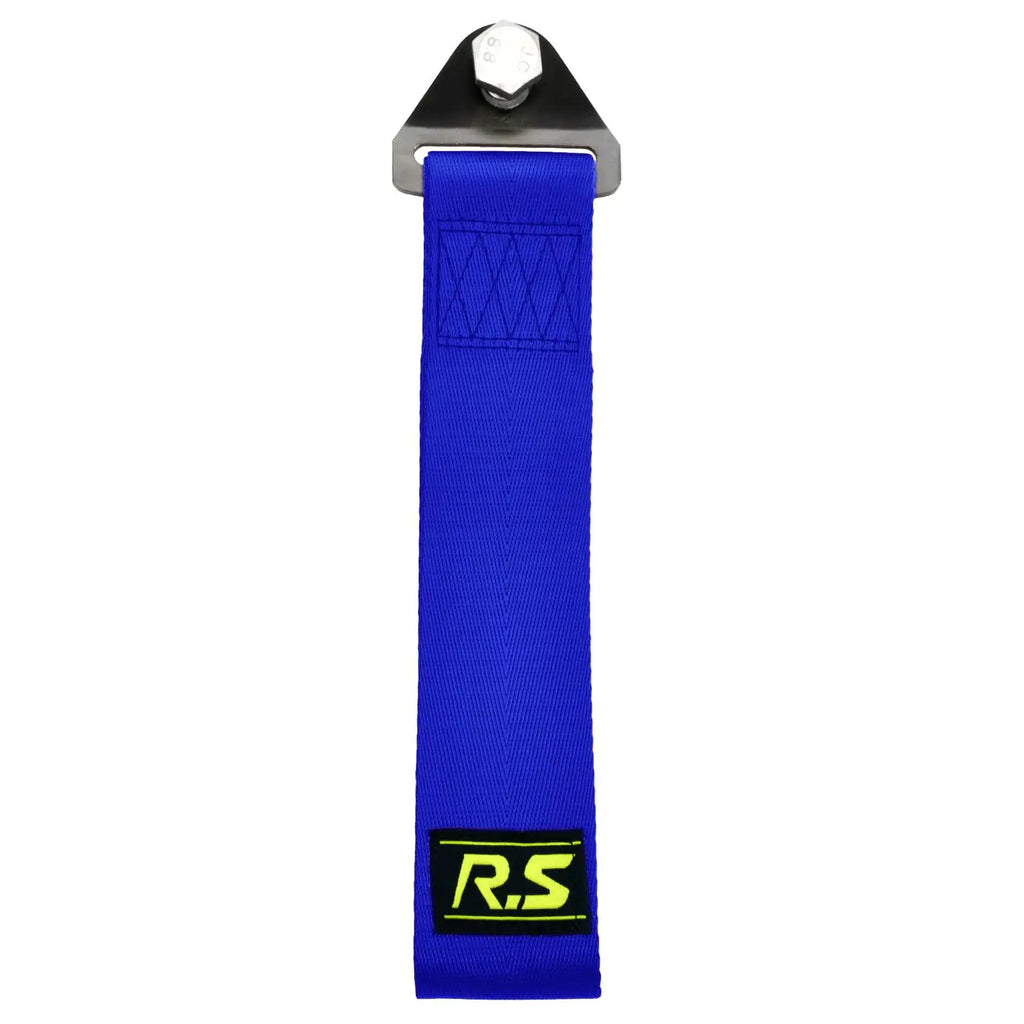 Towing Rope Racing Car Universal Tow Eye Strap Tow Bumper Hook Bar Trailer High Strength Nylon Tow Strap with Screws and Nuts