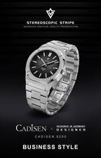 CADISEN Diver Watch Luxury Sapphire MIYOTA 8215 German Designer Men Automatic Mechanical Watches Waterproof Luminous Wristwatch