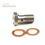 Universal Stainless Steel Brake Fitting - Banjo Bolt M10x1.25 L20mm Metric