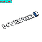 DSYCAR 3D Metal HYBRID Car Sticker Emblem Badge For Jeep BMW Ford Lifan Nissan Mazda Audi VW Honda Car Lada Chevrolet Buick