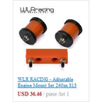 WLR RACING - For Honda Civic EG EK Jdm Engine Billet Motor Torque Mount Kit B16 B18 B20 D16 D15 WLR-MTM01