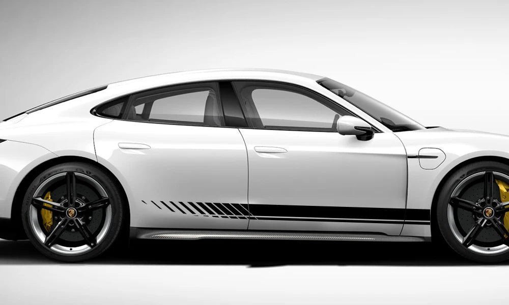 Car Sticker For Audi Volkswagen VW Ford BMW Toyota Honda Mercedes Benz Renault Auto Side Stripe DIY Decal Car Tuning Accessories