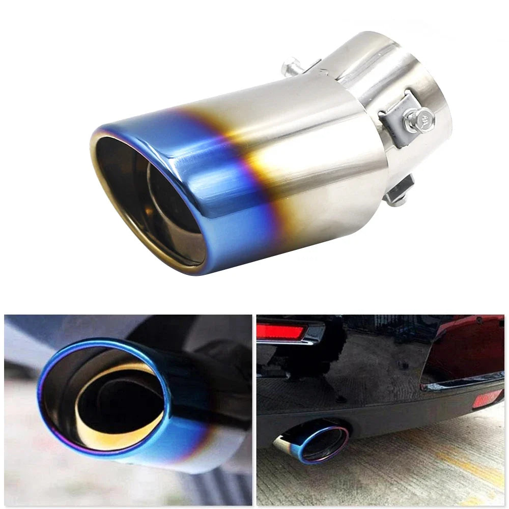 Tail Muffler Exhaust Tip Pipe Silver Car Accessories for Chevrolet Trailblazer Avalanche 34 West Uplander Orlando Code Captiva