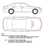 Protector de borde de puerta de coche, tiras protectoras universales para puerta de coche, tira selladora de sellado de capó de maletero para puertas de automóviles