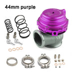 Water Cooler 44mm Wastegate External Turbo With Flange Hardware MV-R Water Cooled With Logo Red Blue Black