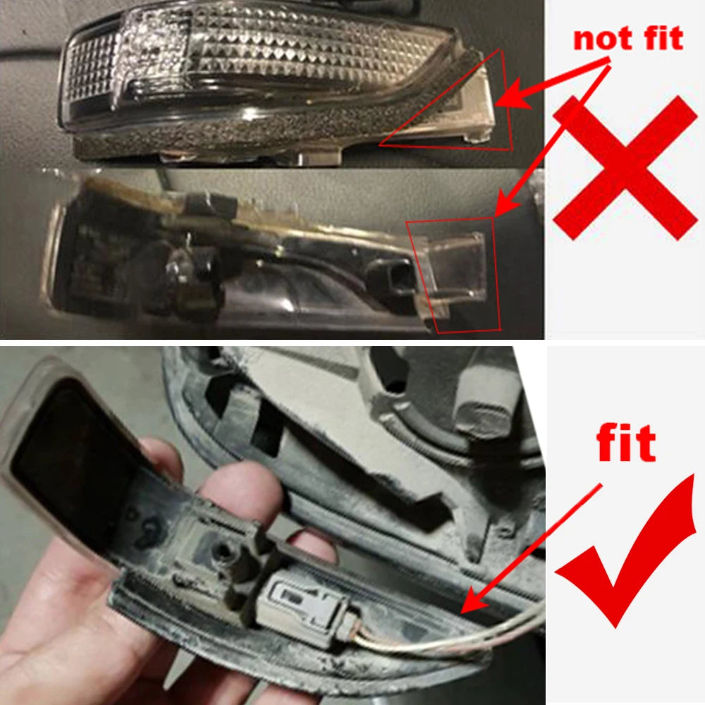 LED Dynamic Turn Signal Light For Toyota AQUA COROLLA AXIO FIELDER ALLION PRIUS C VITZ Rearview Mirror Indicator Lamp