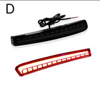 For Toyota Corolla Altis L LE XLE 2020 2021 Car Rear Bumper Reflector Red Smoked Sequential Turn Signal Light Brake Fog Lamp 12V