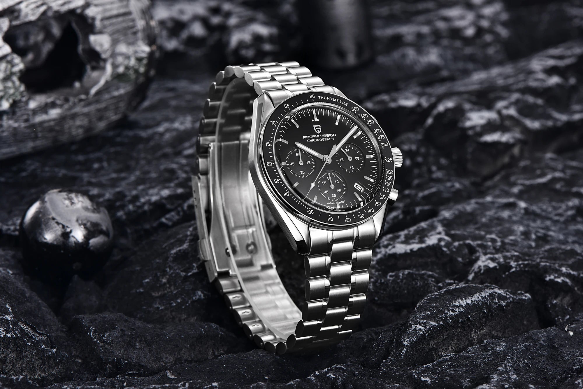 2025 New PAGANI DESIGN AK Project Mars Men's Watches Luxury Quartz Watch Men AR Sapphire Speed Sport Chronograph Automatic Date