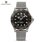 PAGANI DESIGN Men's Watches 2026 Luxury Mechanical Wristwatches Automatic Watch For Men AR Sapphire Ceramic Bezel Luminous Clock