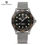 PAGANI DESIGN Men's Watches 2026 Luxury Mechanical Wristwatches Automatic Watch For Men AR Sapphire Ceramic Bezel Luminous Clock
