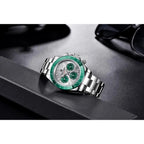 New PAGANI DESIGN PD1644 Luxury Men's Quartz Watch Automatic date Wristwatches Sport 100m Waterproof Chronograph Men Gift