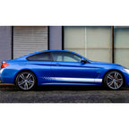 Car Sticker For Audi Volkswagen VW Ford BMW Toyota Honda Mercedes Benz Renault Auto Side Stripe DIY Decal Car Tuning Accessories