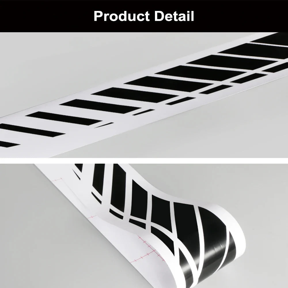 Car Sticker For Audi Volkswagen VW Ford BMW Toyota Honda Mercedes Benz Renault Auto Side Stripe DIY Decal Car Tuning Accessories