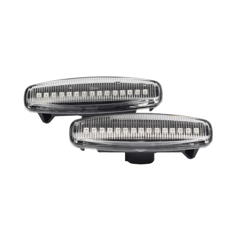 2pcs Dynamic LED Car Side Marker Lights Repeater Signal Lights For Infiniti EX35 EX37 FX30d FX35 FX37 FX50 G25 G35 G37 JX35 M25