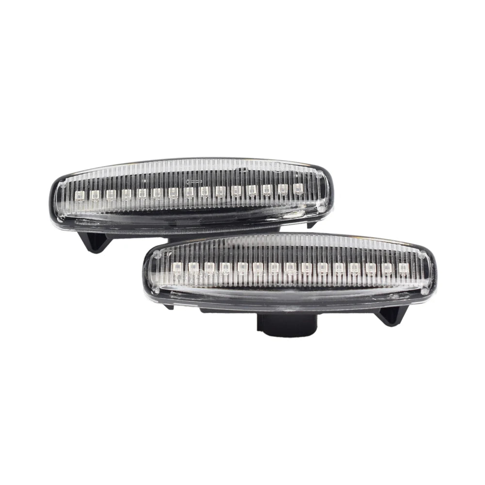 2pcs Dynamic LED Car Side Marker Lights Repeater Signal Lights For Infiniti EX35 EX37 FX30d FX35 FX37 FX50 G25 G35 G37 JX35 M25
