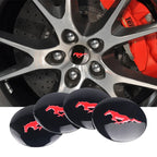 Ford Mustang ST Foose Accessorie 56MM Emblem Car Wheel Center Cap Sticker Decoration for Edge Fusion Shelby Explorer F150 Focus