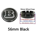 4pcs 56mm 60mm 75mm  68mm3Pin Car Wheel Center Cap Rim Hub Caps Emblem W202 W220 W213 W210 W164 E200 E260 E300 For Mercedes Benz