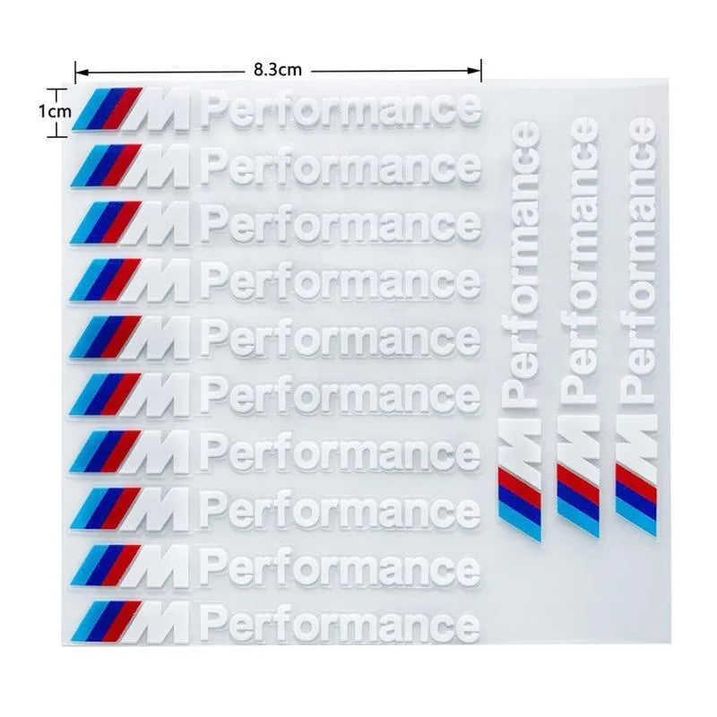 Car Decoration Strip Trunk Sticker Decals Decal For Bmw M Power Performance E93 F10 F20 F30 F40 F25 F26 F31 M3 M5 X1 X3 X5 X6 X7