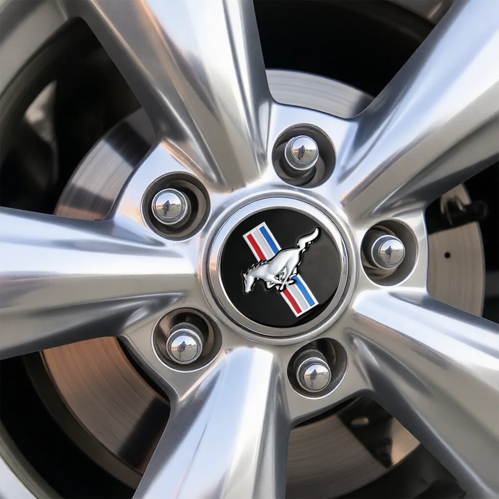 4pcs 54/68MM Car Wheel Center Hub Caps Badge Auto Tire Hubcap Accessories for Ford Focus 2 3 4 MK2 MK3 MK5 Fiesta MK7 Mondeo