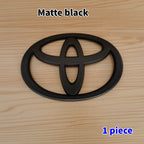 1pc 3D Car Emblem sticker For Toyota Front Grill Hood Rear Trunk Logo Corolla Camry RAV4 Hilux Yaris Prius Prado Badge Accessory