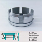4pcs 58mm 59mm 69MM  For Honda Mugen Pilot Type R Type S Insight Car Styling Wheel Center Hub Caps Cover Replacement Accessories