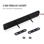 Car Decorative Lights LED Front Hood Grille Emblem Badge Decoration For Nissan Qashqai j11 j10 Juke X Trail t32 Tiida Leaf Versa