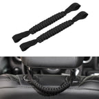 For Jeep Wrangler JK TJ JL Land Cruiser Suzuki Car Seat Mount Grab Handle Bar Grip Pulling Strip Headrest Rear Seat Back Handle