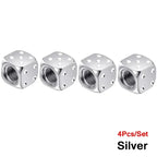 Aluminum Dice Tire Valve Caps Dustproof Car Truck Motocycle Bike Dice Wheel Stem Tyre Tire Wheel Stem Air Valve Dust Cap Cover