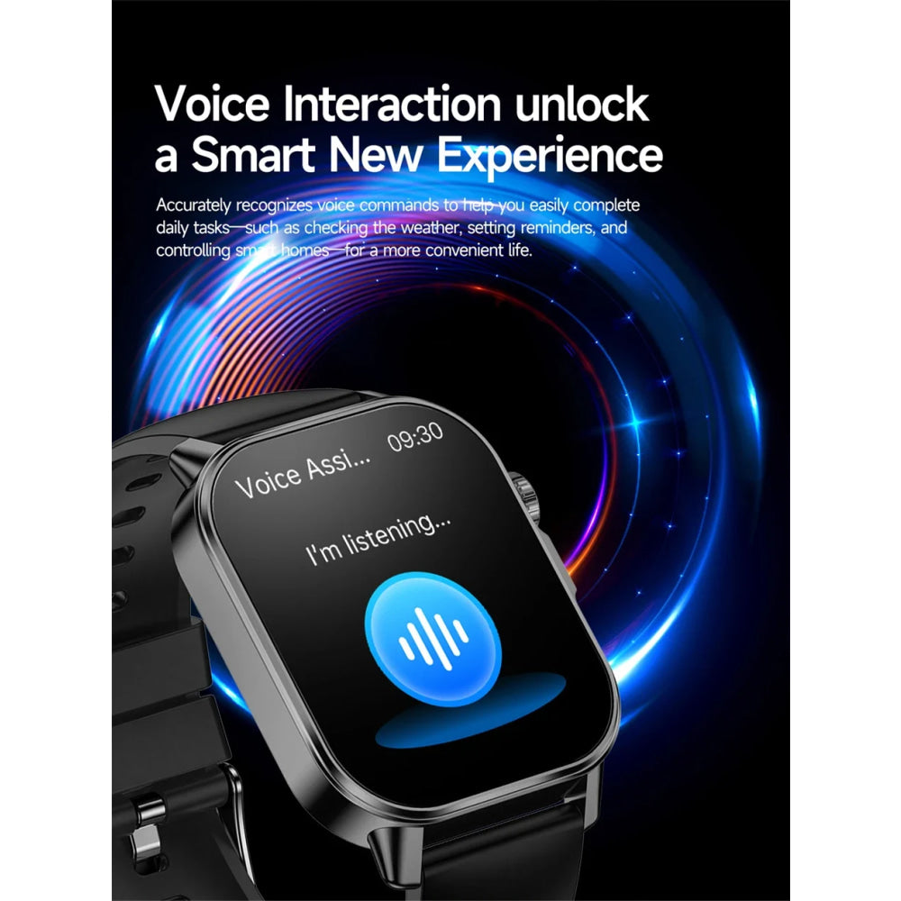 2026 New Model Uric Acid & Lipid Health Analysis Smart Watch Men ECG+PPG Bluetooth Call 2.01-inch Flashlight Smartwatch Women