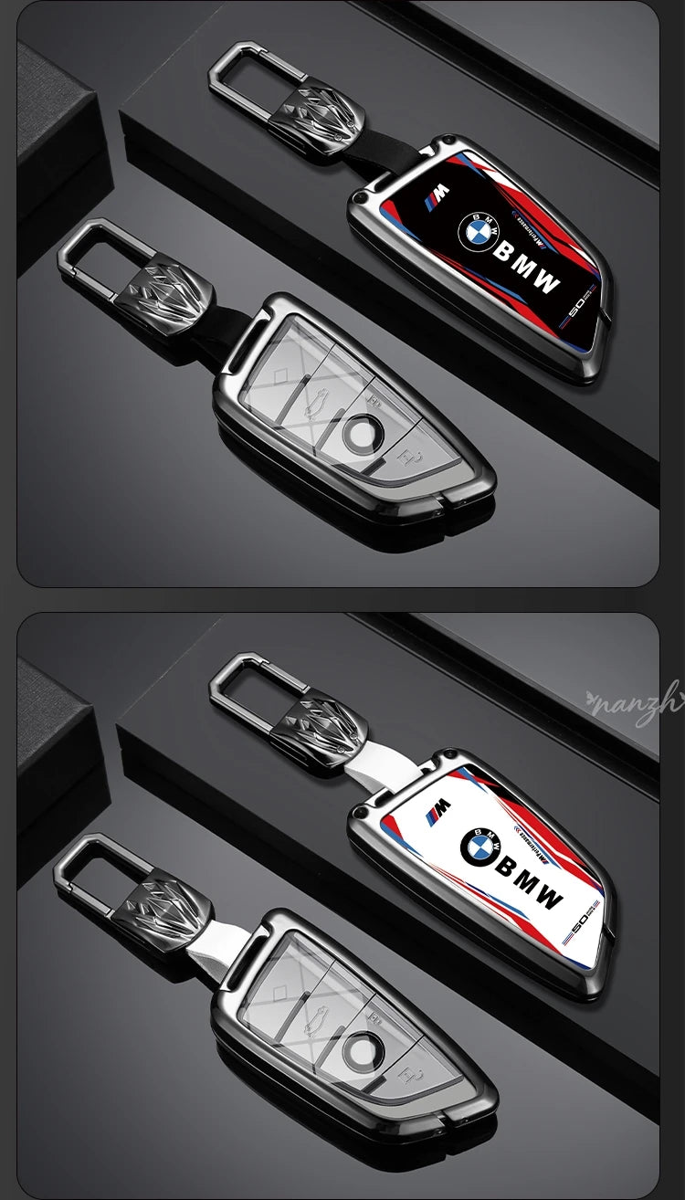 Car Remote Key Case Cover Shell Protector For BMW M Performance F30 F20 F10 F18 F22 F01 X3 X4 F06 F02 M3 M5 Auto Accessories