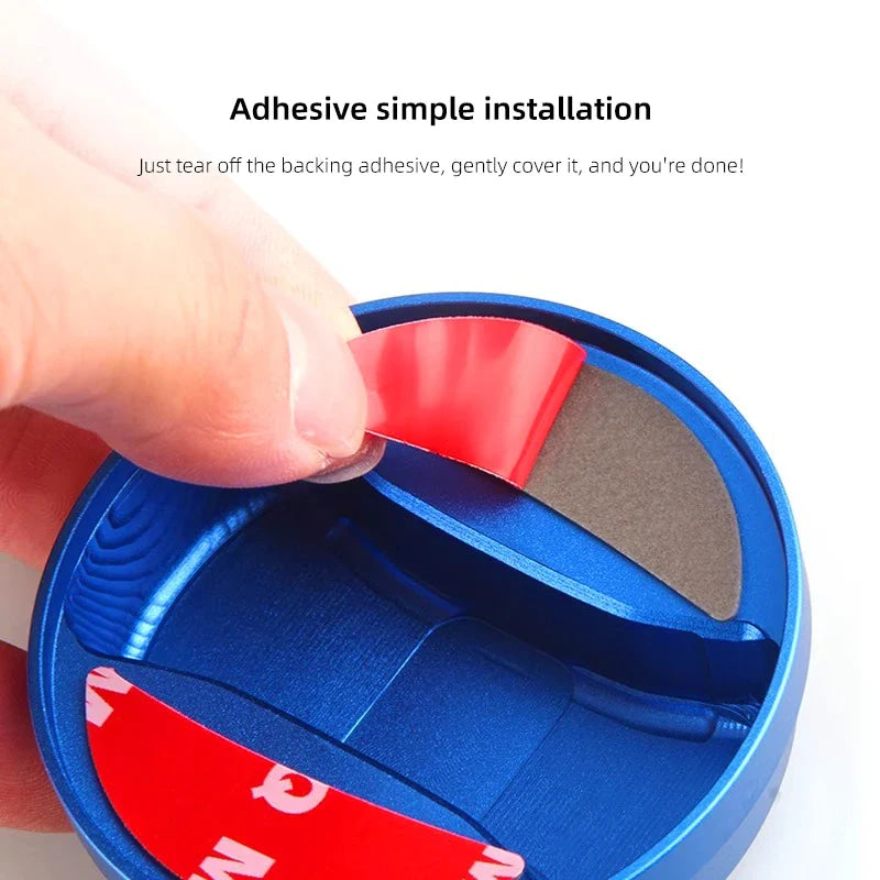 Aluminum Alloy Car Badge Fuel Tank Cap Decoration Cover For Audi A3 A1 A4 B9 A5 B7 Q5 Q3 Q2 8i TT Mk1 Mk2 S3 A7 S3 8V 8Y Q4 B9