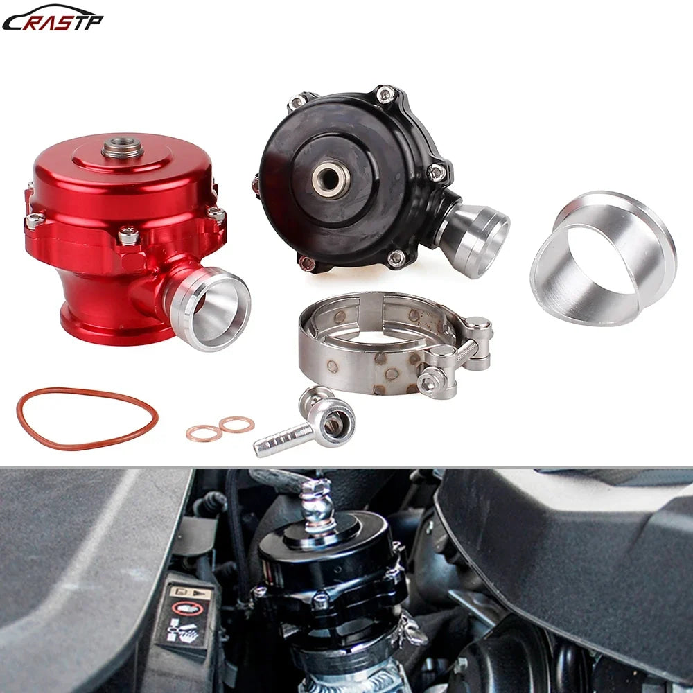 RASTP-High Quality 50mm BOV QR Typer V-band Blow Off Valve With Weld On Aluminum Flange RS-BOV088