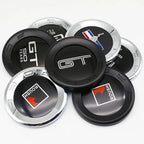 150mm Car Rear Trunk Emblem For Ford Mustang Tire Style ABS Badge 5.0 Roush Shelby GT500 Cobra Laguna Auto Tuning Accessories