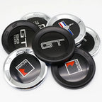 150mm Car Rear Trunk Emblem For Ford Mustang Tire Style ABS Badge 5.0 Roush Shelby GT500 Cobra Laguna Auto Tuning Accessories