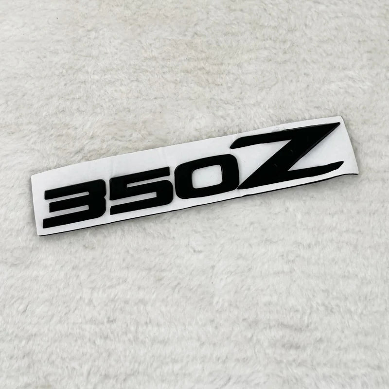 Car Rear Trunk Emblem Badge Sticker Decals for Nissan Z Logo 350Z 370Z Fairlady Z3 Z34 Almera Sylphy Altima Sentra