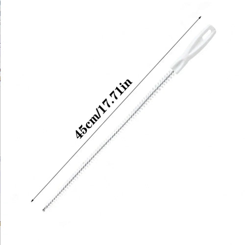 1 cepillo de limpieza de drenaje de fregadero, removedor de obstrucciones de drenaje, cepillo de drenaje de alcantarillado de desbordamiento de fregadero flexible para baño y cocina