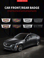 1pcs 3D ABS Car Front Grille Center Emblem Badge Rear Trunk Sticker Accessories For Cadillac CT4 CT5 CT6 XT4 XT5 XT6 XTS ATS