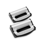 2pcs Car Seat Belt Buckle Clip Seatbelt Stopper Adjuster Clip To Relax Shoulder Neck Car Strap Clips