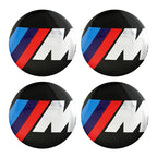 4Pcs 56mm Wheel Center Caps Emblem Badge Sticker Accessories For BMW G80 G06 G07 G42 G14 G15 G16 F82 F20 F21 F83 M2 M3 M4 M5 M8