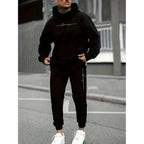 2025 Men's Fall Printed Hoodie and Jogger Set - Perfect for School Start Season men clothes tracksuit mens clothes funny suit