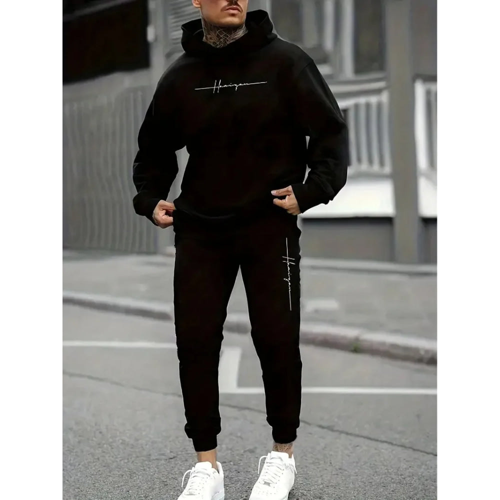 2025 Men's Fall Printed Hoodie and Jogger Set - Perfect for School Start Season men clothes tracksuit mens clothes funny suit