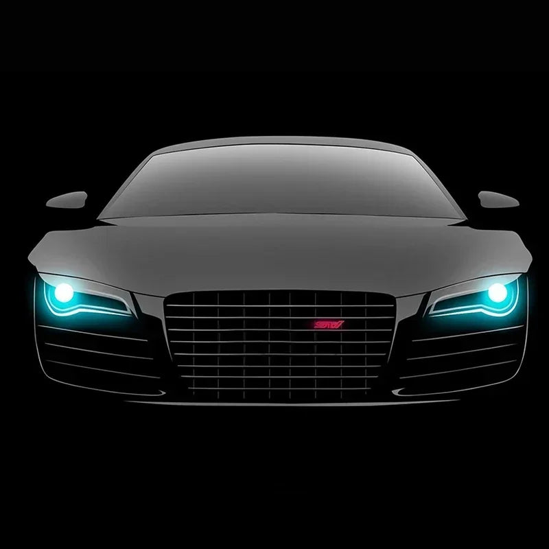 LED Car Front Grille Emblem Badge Light Decoration for Subaru STI XV WRC WRX BRZ FORESTER IMPREZA LEGACY OUTBACK Crosstrek
