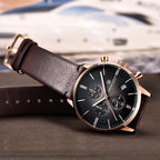 2026 new Pagani design watch VK67 men's quartz watch top leisure sports chronograph stainless steel waterproof men's watch reloj